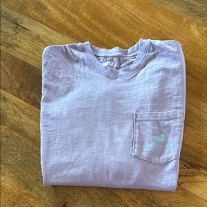 Southern Marsh Light Purple Pocket Tee
